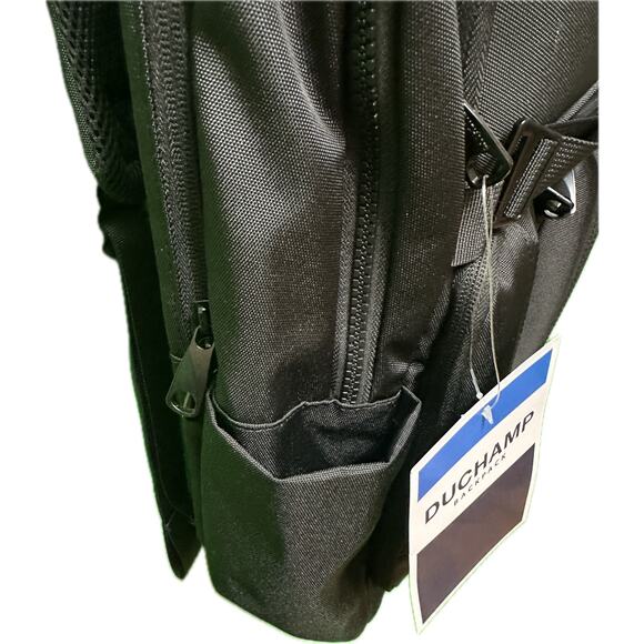 Duchamp London Black Laptop Backpack w/ Multiple Pockets NWT - Picture 4 of 16